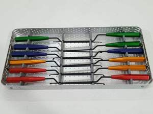 Conjunto de Instrumentos Quirúrgicos para Columna Vertebral Mínimamente Invasivos, Herramientas Ortopédicas Manuales de Clase I para Procedimientos Lumbares Posteriores - Product Image 3