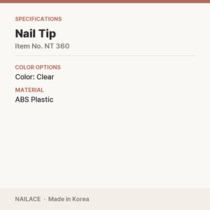 Puntas de Uñas Coreanas 360 piezas, Logotipo Personalizado OEM para Venta al por Mayor en Salones de Belleza - Product Image 2