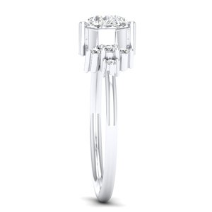 Anillos de Compromiso de Plata de Ley 925 con Moissanita de Alta Calidad REYES, Joyería Fina Personalizada para Mujer - Product Image 3