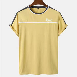 Camiseta de Hombre con Diseño Moderno 2026, 100% Algodón, Transpirable, Informal, Tela de Lona, Servicio Personalizado OEM, Alta Calidad - Product Image 1