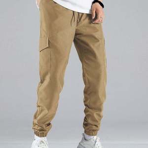 Custom Logo Men's Heavy Duty <b>Cargo</b> <b>Pants</b> Multi-Pocket Knee Pad Construction Sweatpants <b>Waterproof</b> Cheap Worker Trousers - Product Image 2