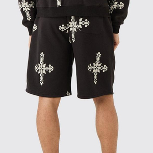 กางเกงขาสั้นผู้ชายรุ่นใหม่ 100% ผ้าฝ้าย เอวกลาง ระบายอากาศได้ดี คุณภาพสูง ดีไซน์โดดเด่นสำหรับสไตล์ลำลอง - Product Image 4