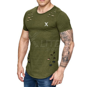 เสื้อยืดออกกำลังกายผู้ชาย แห้งเร็ว ทรงเข้ารูป เป็นมิตรกับสิ่งแวดล้อม แขนสั้น คอปก สำหรับฝึกซ้อม วิ่ง ฟิตเนส และออกกำลังกาย - Product Image 6