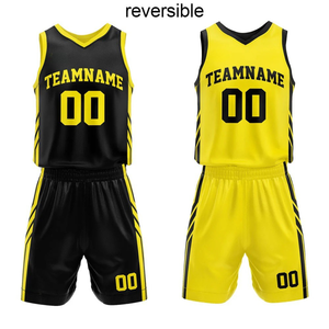 Conjunto de Uniforme de Baloncesto Personalizado para Hombre, Joven y Mujer, Camiseta y Pantalones Cortos con Impresión de Logotipo, Ropa Deportiva de Secado Rápido para Equipos - Product Image 3
