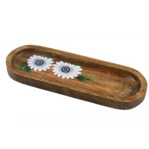 Zikra Handicrafts Factory Direct Sandalwood <b>Incense</b> <b>Stick</b> <b>Holder</b> Enamel Design Eco-Friendly Hand-made All-Season Home Fragrance - Product Image 1