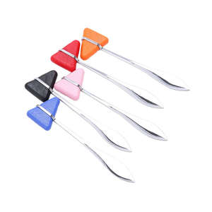 Marteau de réflexes neurologiques à manche coloré, outil de diagnostic médical en cuivre, kit de percussion, matériau métallique durable par SurgiRight - Product Image 4