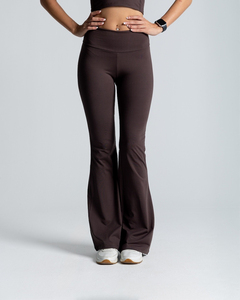 Custom Wholesale <b>Women's</b> High Waist Sports Bra <b>Flare</b> <b>Leggings</b> Set Tummy Control Cotton/Bamboo Fiber Quick Dry Breathable Yoga - Product Image 4