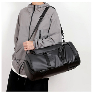 Bolsa de Lona de Gran Capacidad, Última Edición, con Cierre, Múltiples Bolsillos, Impermeable, de Cuero PU y Nailon, Ligera, Colores Personalizados - Product Image 6