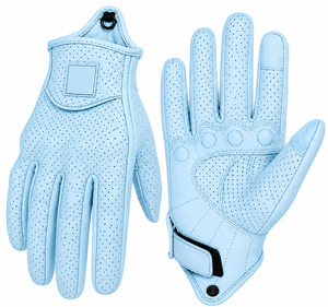 Gants de moto en cuir PU personnalisés, réfléchissants, pour la conduite en ville, pour hommes, OEM ODM, faible MOQ - Product Image 2