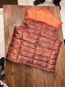 Gilet de moto en cuir personnalisé 2026 pour la course et la sécurité, pour hommes, fabricant OEM, fabriqué au Pakistan - Product Image 2