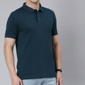 Hot Sale Breathable Comfortable High Quality Short Sleeve Regular Slim Fit Lightweight Casual Wear Top Trend Cotton <b>Polo</b> <b>Shirt</b> - Product Image 2