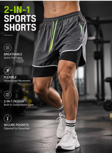 <b>Men's</b> Solid Color Quick Dry Cotton Knitted <b>Shorts</b> Side Stripe Elastic Waist Mid Length Casual Streetwear Style Drawstring - Product Image 5