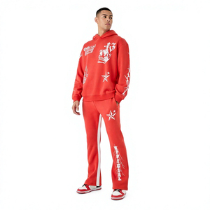Ropa de entrenamiento premium, estilo elegante y deportivo para hombre, chándales estampados, tela transpirable, costuras duraderas para fitness, gimnasio y viajes. - Product Image 1