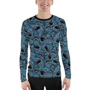 Ropa deportiva de manga corta diseñada para gimnasio y entrenamiento, camiseta protectora transpirable de tela elástica para artes marciales. - Product Image 1