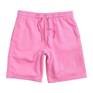 Pantalones cortos de gimnasio para hombre con logotipo personalizado, ropa de entrenamiento de algodón de secado rápido con decoración de patrón de cintura elástica, nuevo estilo 2023 - Product Image 1