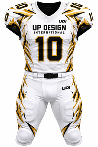 Custom American Football Uniform Set Mens <b>Padded</b> Jersey and <b>Pants</b> Sublimation Sportswear Team Football Uniform Custom Design Pro - Product Image 2