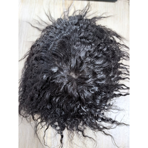 Tupé de Cabello Humano con Ondas Naturales, Base de Encaje Suizo y PU, 120% de Densidad, para Hombres con Calvicie - Product Image 6