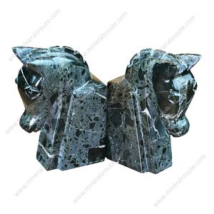 Sujetalibros de Mármol Negro con Forma de Caballo Zebra Grabados a Medida a Bajo Precio, Precio al por Mayor, Decoración Moderna para el Hogar y Regalos - Product Image 5