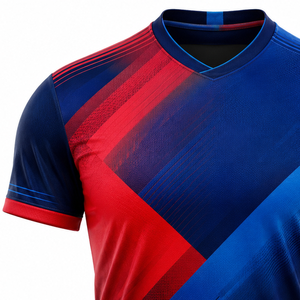 Fabricant de maillots de football sublimés sur mesure, uniformes de football d'équipe de qualité supérieure, tissu respirant haute performance, vente en gros de vêtements de sport - Product Image 3