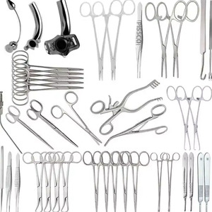 PISSCO Tracheostomy Surgical <b>Instrument</b> Set 34 Pcs Tracheostomy <b>Instrument</b> Set Tracheostomy Surgery Kit <b>Instruments</b> Set - Product Image 1