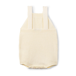 100% Cotton Quick Dry Winter Baby Girls Clothing Knit Sleeveless Square Collar YKK Skirt Romper Solid Color Button Strap Unisex - Product Image 6