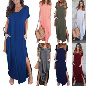 เดรสไหมพรมดีไซน์เนอร์คุณภาพสูงสำหรับฤดูร้อนสำหรับผู้หญิง เดรสสีพื้นลำลองติดกระดุม เดรสลายดอกไม้ผ้าฝ้าย เดรสผู้หญิงสวยหรู - Product Image 3