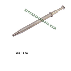 LUXURO Outil professionnel de sertissage de pierres précieuses à 4 griffes, nickelé, 4,5 pouces, 18g, pour bijoutiers GS1726A - Product Image 2