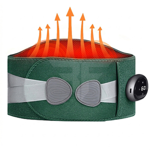 Cinturón Eléctrico de Soporte Lumbar con Calor, Masajeador Abdominal de Grafeno, Corrector de Postura, Superventas - Product Image 1