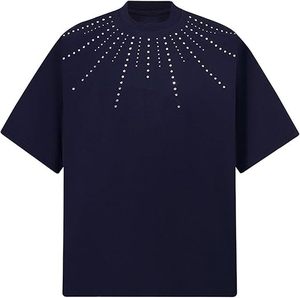 T-shirts décontractés pour hommes 100% coton à manches courtes respirants avec un style moderne - Product Image 1