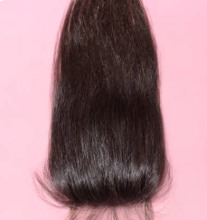 Cabello Humano Indio 100% Natural, Cierre Frontal, Cabello Virgen Remy Negro Natural, Super Doble Trama, 10-30 Pulgadas para Mujer - Product Image 3