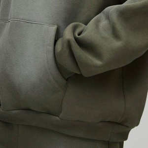 Sudaderas con Capucha para Hombre de Invierno, de Alta Calidad, con Impresión de Serigrafía, Logotipo Personalizado, Lavado Ácido, 100% Algodón, Ropa Urbana, Venta al Por Mayor - Product Image 4