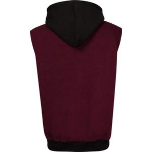 Hot Sale <b>Women's</b> Cotton <b>Fleece</b> Hooded <b>Gilet</b> Multicolor Zip-Up Vest Embroidery Button Waterproof Streetwear for Outdoor - Product Image 5