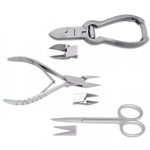 Juego de Cortaúñas de Acero Inoxidable de Grado Quirúrgico, Cortaúñas con Acabado Dall, Herramientas de Pedicura y Manicura con Tijeras, Herramientas de Belleza - Product Image 1