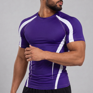Nouveauté : Rashguard pour homme de haute qualité, imprimé sur mesure, à manches courtes, disponible dans toutes les tailles - Product Image 3