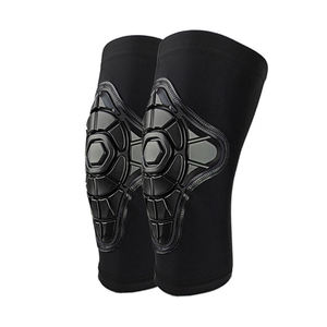 Genouillères rembourrées personnalisées noires, rouges et blanches pour le volley-ball et le basketball, protection contre les chocs, compression élastique - Product Image 6