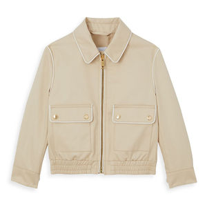 Veste en toile tissée unie personnalisée Up Felt pour homme, manches longues, style urbain décontracté, unisexe - Product Image 4