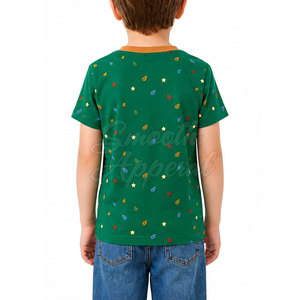 เสื้อยืดเด็กสุดเท่ ผ้าฝ้ายฟลีซ 100% ระบายอากาศได้ดี น้ำหนักเบา สวมใส่สบาย เหมาะสำหรับใช้ในชีวิตประจำวัน ท่องเที่ยว และวันหยุดสุดสัปดาห์ - Product Image 3