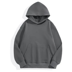 Sudadera con Capucha de Invierno para Hombre, Personalizada con Logotipo, de Alta Calidad, 100% Algodón, Felpa, Diseño Estampado Extra Grande, Sin Cordones - Product Image 4