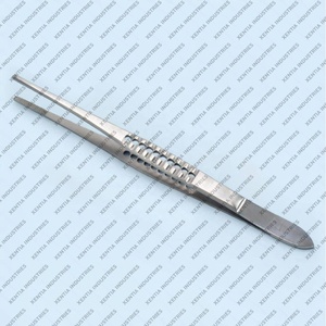 Pince à tissus chirurgicale en acier inoxydable allemand, 6 pouces (2 cm), pointe dentelée, certifiée CE - Product Image 6