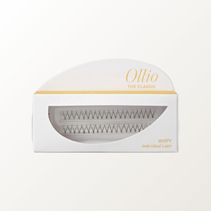 Extensiones de pestañas Ollio The Classic, pestañas individuales en paquete individual - Wispy 10mm, pestañas postizas de 10 mm - Product Image 3