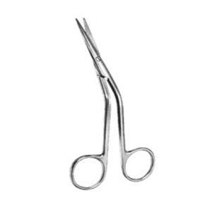 Ciseaux chirurgicaux Heymann 6.75 à lames arrondies et angulées, acier inoxydable allemand de haute qualité, certifiés CE ISO par Grip Surgical - Product Image 5