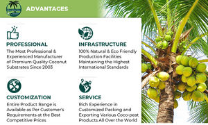 Discos de cocopeat hechos de turba de coco natural y orgánica, los mejores para agricultura y horticultura - Product Image 6