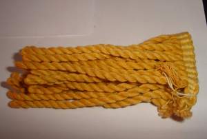 Yellow Polyester <b>Braided</b> Fringe Trim for Garment Decoration Handmade Uniform <b>Accessory</b> - Product Image 4