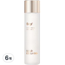 Confezione da 6 Tonici SNP Gold Collagen Expert 200ml Liquido a Prezzo Scontato - Product Image 1