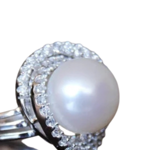 Ripple <b>Ring</b> for Women Elegant Silver Color Wave Design Fashion Jewelry Adjustable Statement Finger <b>Ring</b> Premium Gift Accessory - Product Image 4