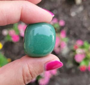 Wholesale High-Polished Green Aventurine Tumble Stone Natural Crystal Healing Gemstone Feng Shui Carved Engraving for Home Decor - Product Image 4