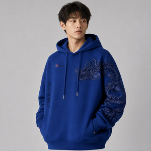 Sudadera con capucha extragrande para hombre de alta calidad, corte holgado y relajado para un estilo moderno, uso diario y actividades al aire libre. - Product Image 6