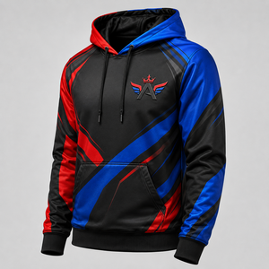 Sweat-shirt à capuche pour homme avec impression par sublimation, sweat-shirt personnalisé pour homme avec design entièrement imprimé par sublimation, tissu doux - Product Image 3