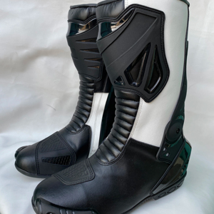 Bottes de course au design dernier cri, bottes de moto en cuir, bottes de motocross - Product Image 1