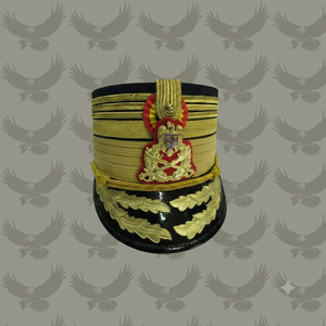 Custom Romania Gold Lace Peak Cap Gold <b>Band</b> 56-58CM Formal <b>Hat</b> for Outdoor Use Unisex Adult - Product Image 1